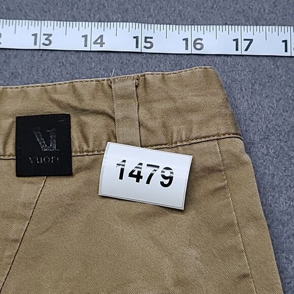 Vuori Collins Mens Chino Pants 33 Khaki Slim Fit Performance Fabric - Picture 10 of 10